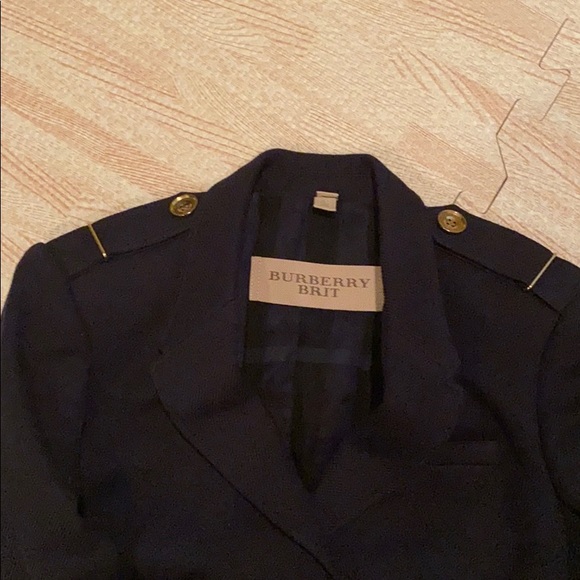 Navy Burberry blazer - Picture 7 of 7